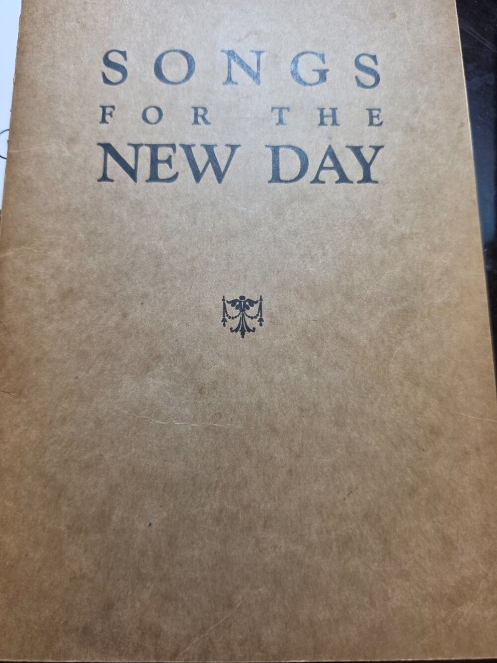 VTG christian Songs for the new day piano hymnal book 1937